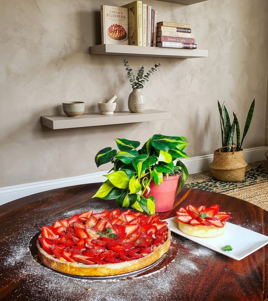 Tarte aux fraises