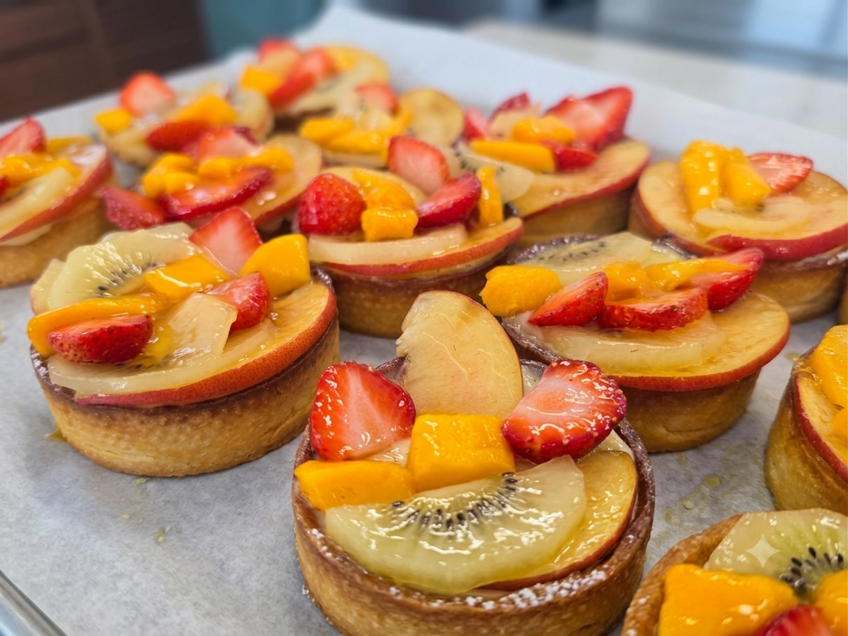 Mini tartelettes aux fruits de saison