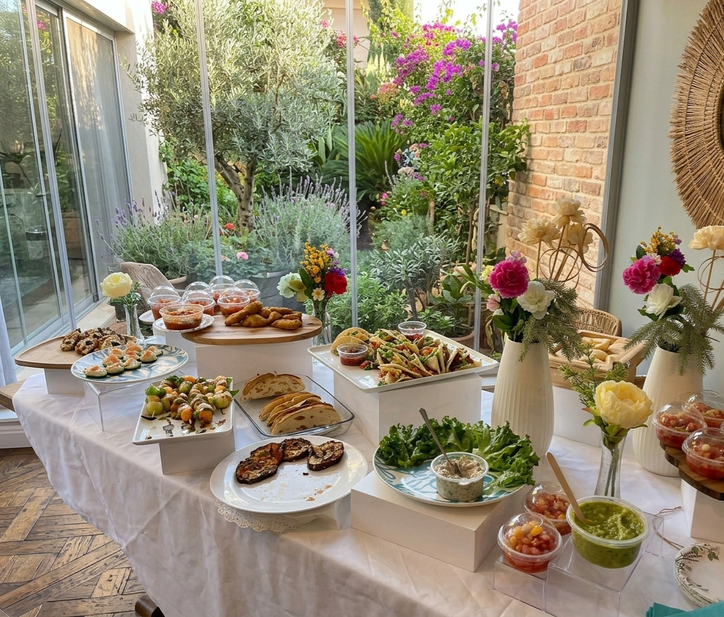 Buffet fraîcheur et saveurs