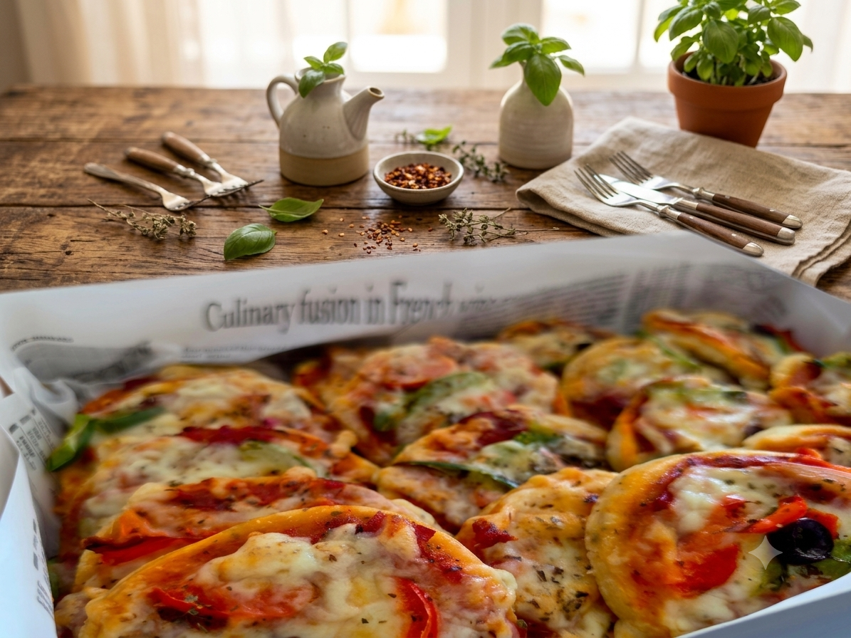 Minis pizzas