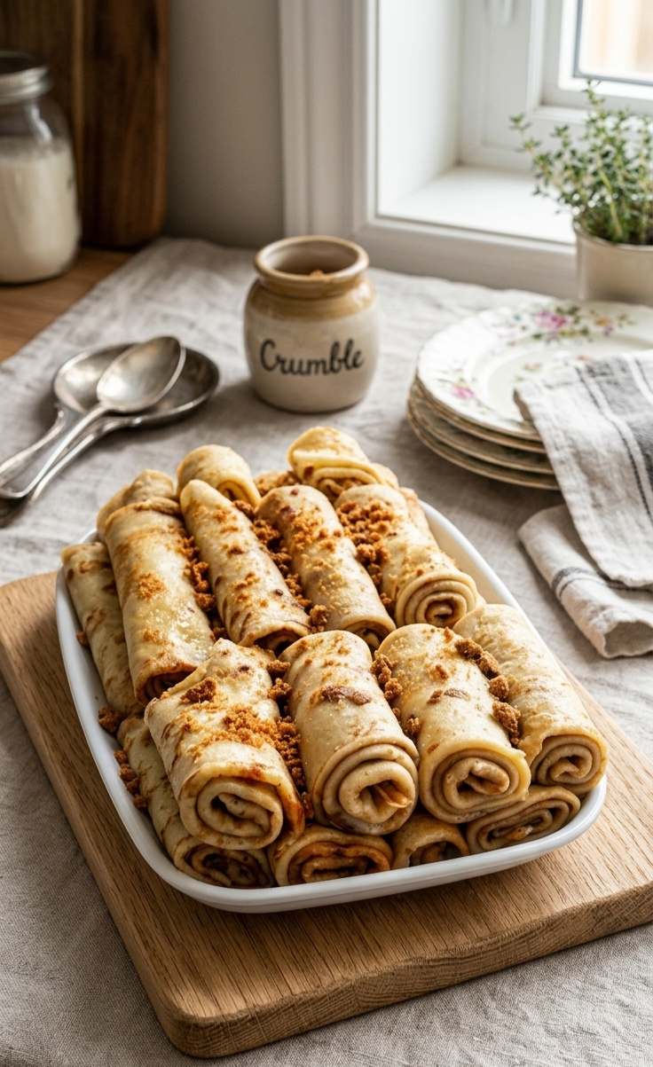 Crêpes roulées